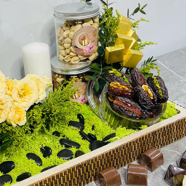 Ramadan Kareem Crescent Gift Tray